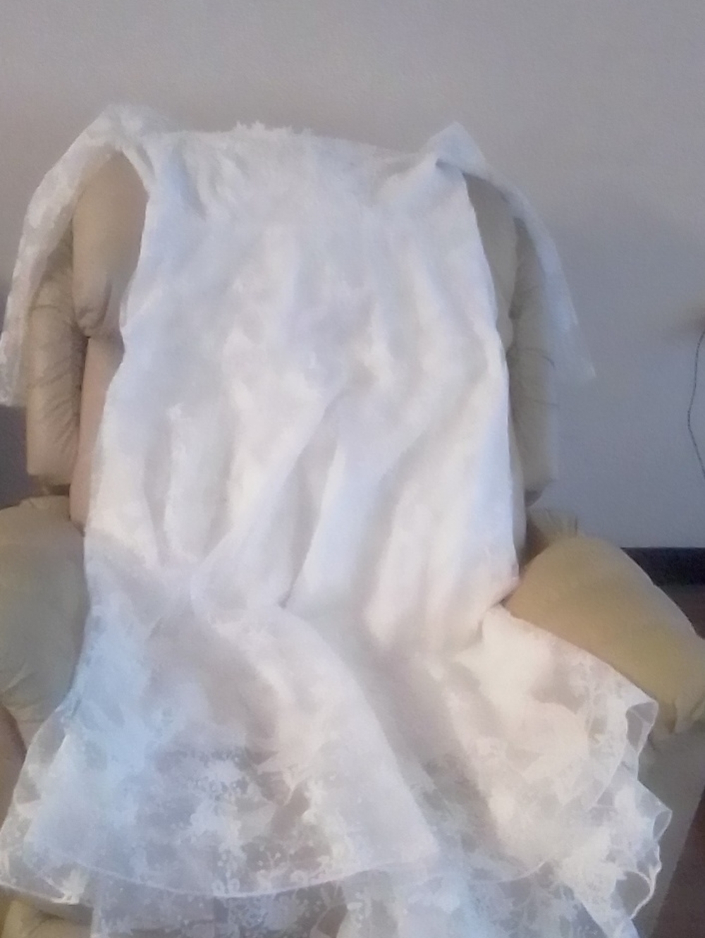 White Lace Bridal Dress- Women's Wedding Dress